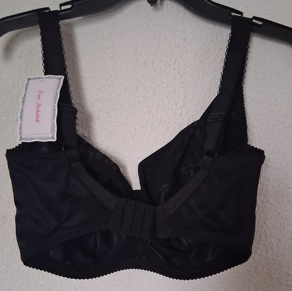 Ewa Michalak Elegant Black Wireless Bra 75 JJ  SF NWT - Picture 6 of 16